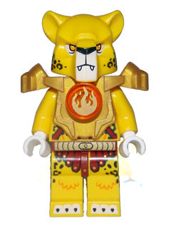 Preowned LEGO® Minifigure – LEGENDS OF CHIMA loc081 Lundor Fire Chi and Heavy Armor