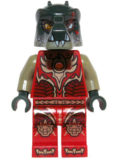 Preowned LEGO® Minifigure – LEGENDS OF CHIMA loc103 Cragger Fire Chi