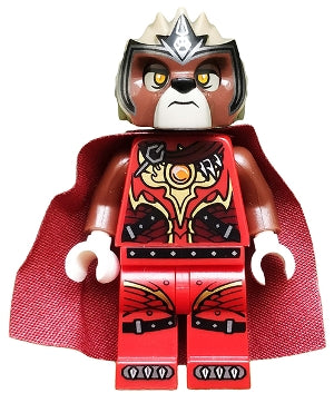 Preowned LEGO® Minifigure – LEGENDS OF CHIMA loc114 Lavertus Fire Chi Cape