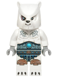 Preowned LEGO® Minifigure – LEGENDS OF CHIMA loc119 Ice Bear Warrior 1