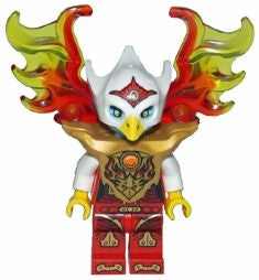 Preowned LEGO® Minifigure – LEGENDS OF CHIMA loc138 Eris Armor Breastplate Flame Wings