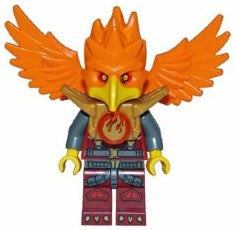 Preowned LEGO® Minifigure – LEGENDS OF CHIMA loc144 Frax Dark Red Legs