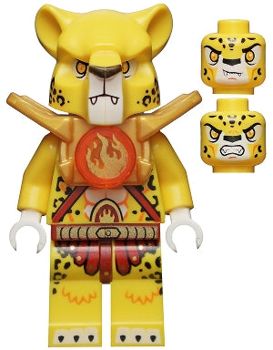 Preowned LEGO® Minifigure – LEGENDS OF CHIMA loc148 Lundor Fire Chi and Armor