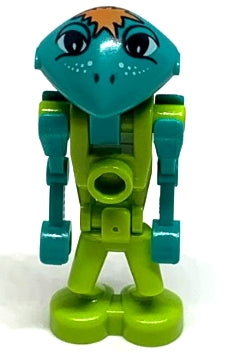 Preowned LEGO® Minifigure – Space lom003a Life on Mars (LoM) Martian Altair Lime Torso