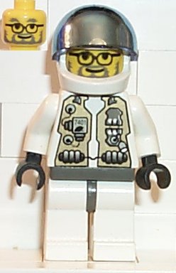Preowned LEGO® Minifigure – Space lom016 Life on Mars (LoM) Doc