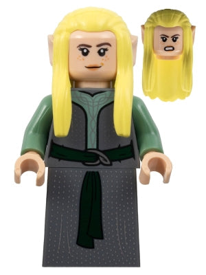 LEGO® Minifigure The Hobbit & TLOTR lor120 Rivendell Elf Female Dark Bluish Gray