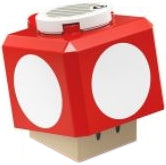 Preowned LEGO® Minifigure – Super Mario mar0061 Super Mushroom Black Hinge Brick/Green Plat