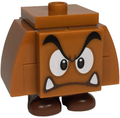 Preowned LEGO® Minifigure – Super Mario mar0190 Goomba (2 x 2 Jumper) - Angry