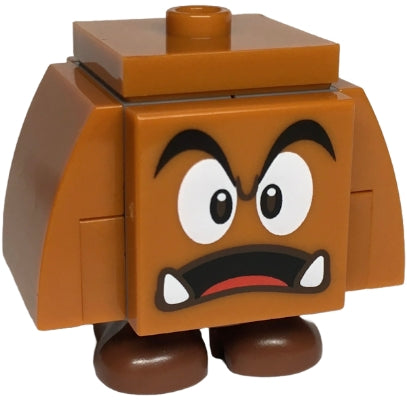 Preowned LEGO® Minifigure – Super Mario mar0192 Goomba (2 x 2 Jumper) - Surprised