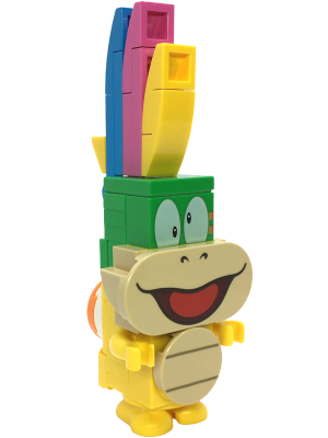 Preowned LEGO® Minifigure – Super Mario mar0216 (Lemmy - Plate, Modified 2 x 2 x 2/3 with 2 Studs on Side - Hollow Bottom Tub