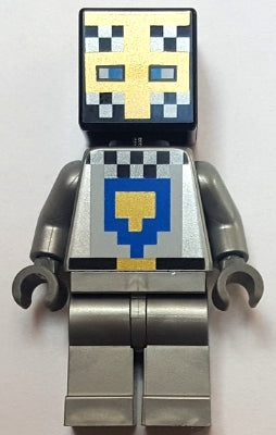 Preowned LEGO® Minifigure – Minecraft min080 Knight Black Head