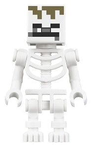 LEGO® Minifigure Minecraft min102 Skeleton Minecraft Dungeons