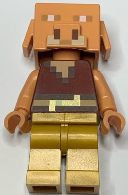 Preowned LEGO® Minifigure – Minecraft min117 Piglin Pearl Gold Legs