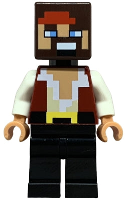 Preowned LEGO® Minifigure – Minecraft min170 Swashbuckler