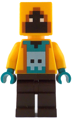 Preowned LEGO® Minifigure – Minecraft min206 (Shadow Hoodie)