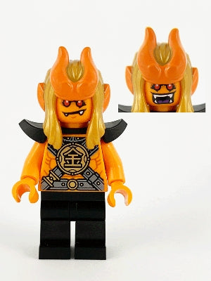 Preowned LEGO® Minifigure – Monkie Kid mk026 Gold Horn Demon (Jin)