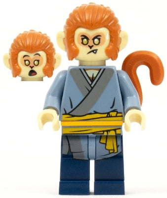 Preowned LEGO® Minifigure – Monkie Kid mk034 Apprentice Monkey King