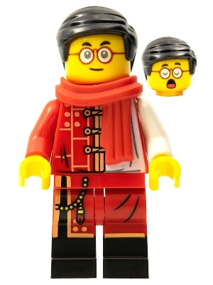 Preowned LEGO® Minifigure – Monkie Kid mk054 Mr. Tang