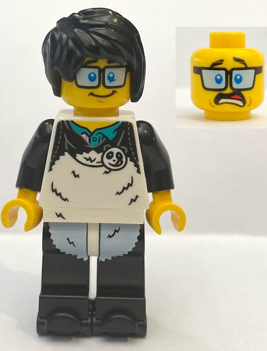 Preowned LEGO® Minifigure – Monkie Kid mk061 Lee Panda Costume