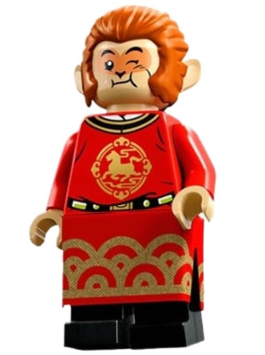 Preowned LEGO® Minifigure – Monkie Kid mk098 Warden Monkey King