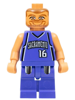 Preowned LEGO® Minifigure – Sports nba020 NBA Predrag Stojakovic Sacramento Kings 16