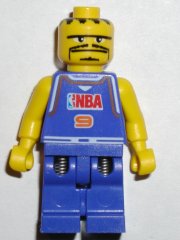 Preowned LEGO® Minifigure – Sports nba042 NBA Player Number 9