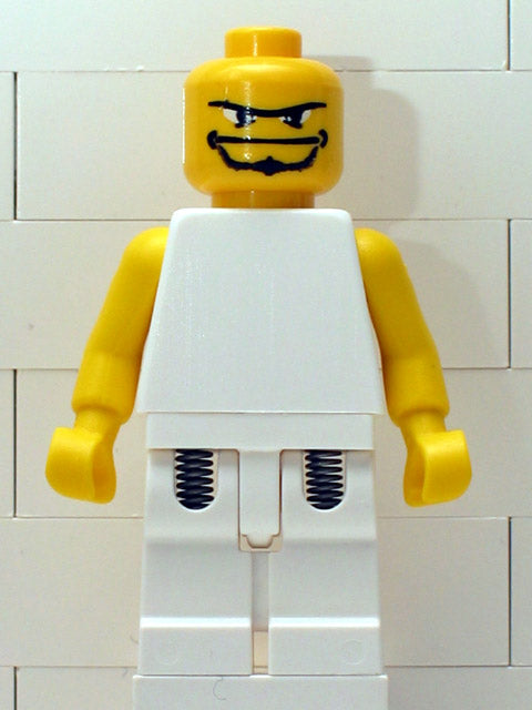 Preowned LEGO® Minifigure – Sports nba050 NBA Player White Torso White Legs 1