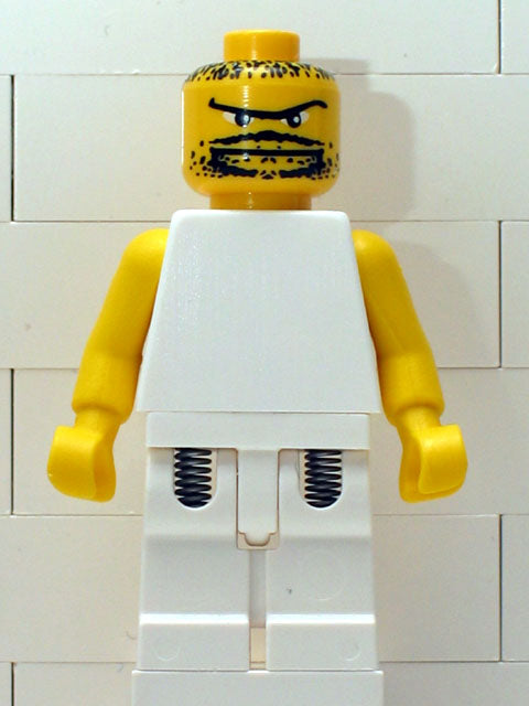 Preowned LEGO® Minifigure – Sports nba051 NBA Player White Torso White Legs 2