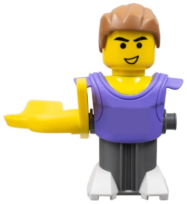 Preowned LEGO® Minifigure – Sports nba057 McDonalds Sports Lilac Basketball Player w/out St