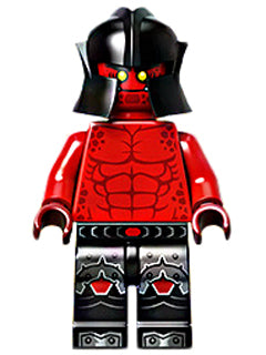 Preowned LEGO® Minifigure – NEXO KNIGHTS nex027 Crust Smasher Bare Chest Black Legs