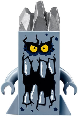 LEGO® Minifigure NEXO KNIGHTS nex112 Brickster Large w/Three Spikes on Head