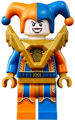 Preowned LEGO® Minifigure – NEXO KNIGHTS nex138 Jestro Blue and Orange