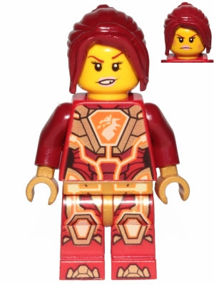 Preowned LEGO® Minifigure – NEXO KNIGHTS nex149 Macy Halbert Hair