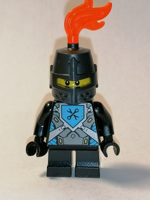 Preowned LEGO® Minifigure – NEXO KNIGHTS nex151 Robin Underwood Pearl Dark Gray Helmet Blac