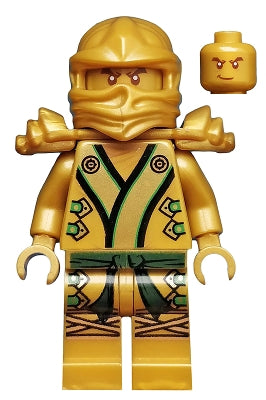 Preowned LEGO® Minifigure – NINJAGO njo0073 Lloyd (Golden Ninja) The Final Battle