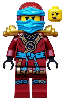 Preowned LEGO® Minifigure – NINJAGO njo0165 Nya (Deepstone Armor) Possession
