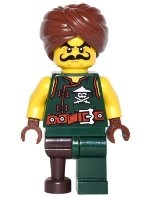 Preowned LEGO® Minifigure – NINJAGO njo0231 Sky Pirate Foot Soldier w/Turban