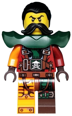 Preowned LEGO® Minifigure – NINJAGO njo0239 Flintlocke Shoulder Armor