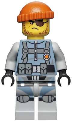 Preowned LEGO® Minifigure – The LEGO NINJAGO Movie njo0325 Shark Army Thug Small Knee Plates