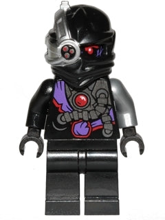 Preowned LEGO® Minifigure – NINJAGO njo0375 Nindroid Black Wrap