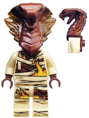 Preowned LEGO® Minifigure – NINJAGO njo0552 Pyro Slayer w/Neck Bracket