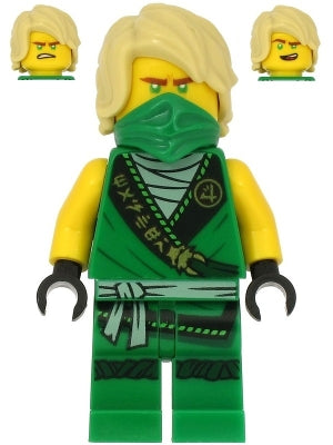Preowned LEGO® Minifigure – NINJAGO njo0574a Lloyd Legacy Rebooted MASTER Torso