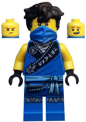 Preowned LEGO® Minifigure – NINJAGO njo0576 Jay Legacy Rebooted MANTER Torso