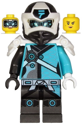 Preowned LEGO® Minifigure – NINJAGO njo0586 Nya Digi Nya Shoulder Armor w/Scabbard