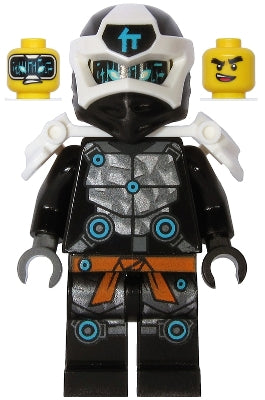 Preowned LEGO® Minifigure – NINJAGO njo0588 Cole Digi Cole Shoulder Armor w/Scabbard