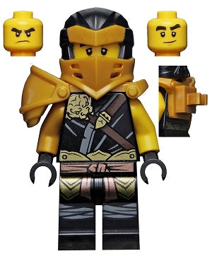 Preowned LEGO® Minifigure – NINJAGO njo0606 Cole Hero Clip on Back