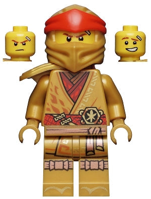 Preowned LEGO® Minifigure – NINJAGO njo0650 Kai Legacy Pearl Gold Robe