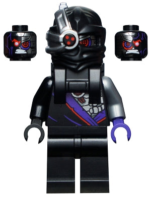 Preowned LEGO® Minifigure – NINJAGO njo0653 Nindroid Warrior Neck Bracket (for Jet Pack) Leg