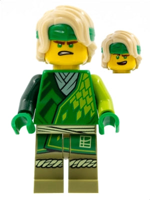 Preowned LEGO® Minifigure – NINJAGO njo0725 Lloyd Core Hair w/Bandana
