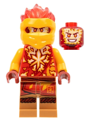Preowned LEGO® Minifigure – NINJAGO njo0747 Kai Core Spinjitzu